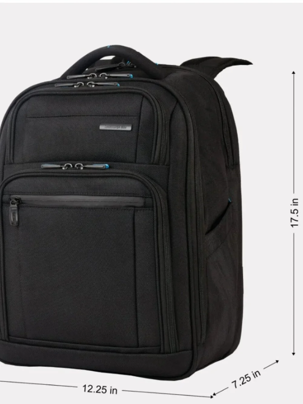 Samsonite Novex Laptop Backpack | Black | Fits 15.6